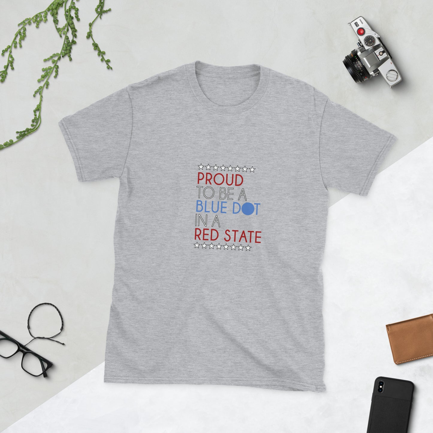 Proud Blue Dot Unisex T-Shirt