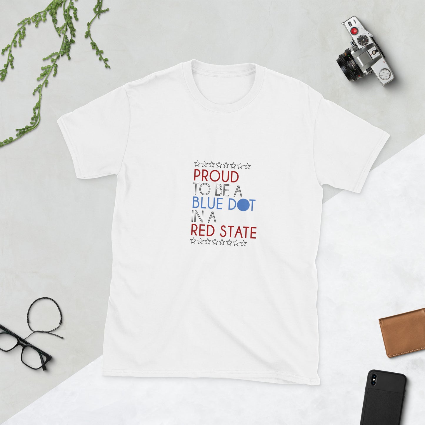 Proud Blue Dot Unisex T-Shirt